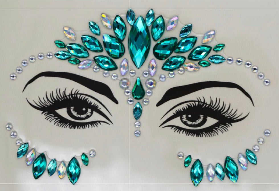 Blue face gems sales